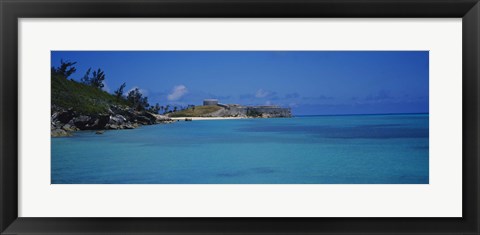 Framed Fortress at the waterfront, Fort St. Catherine, St. George, Bermuda Print