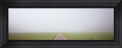Framed Road passing through a landscape, Baden-Wurttemberg, Germany Print