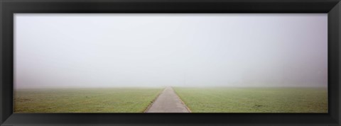 Framed Road passing through a landscape, Baden-Wurttemberg, Germany Print