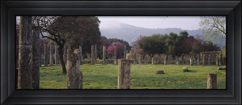 Framed Ancient Olympia, Olympic Site, Greece Print