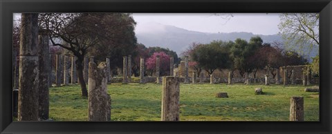 Framed Ancient Olympia, Olympic Site, Greece Print