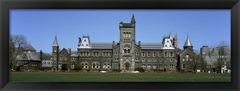 Framed Facade of a building, University of Toronto, Toronto, Ontario, Canada Print