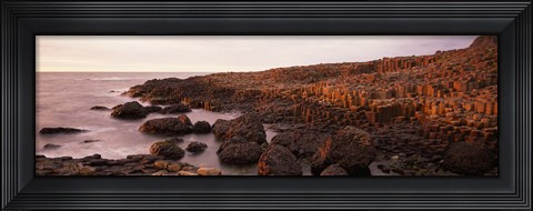Framed Giant&#39;s Causeway, Antrim Coast, Northern Ireland. Print