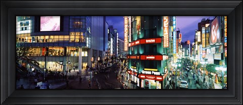Framed Shinjuku Ward, Tokyo Prefecture, Kanto Region, Japan Print