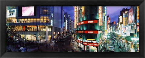 Framed Shinjuku Ward, Tokyo Prefecture, Kanto Region, Japan Print