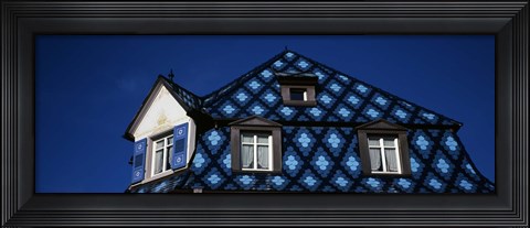 Framed High section view of a house, Germany Print