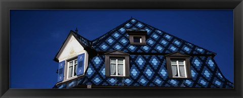 Framed High section view of a house, Germany Print