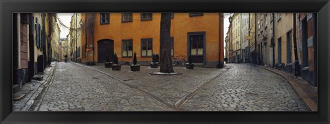 Framed Buildings in a city, Gamla Stan, Stockholm, Sweden Print