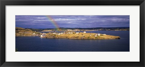 Framed Trinity Bay, Trinity, Newfoundland Island, Newfoundland and Labrador Province, Canada Print