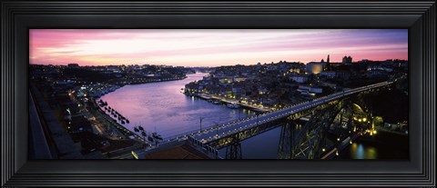 Framed Duoro River, Porto, Portugal Print