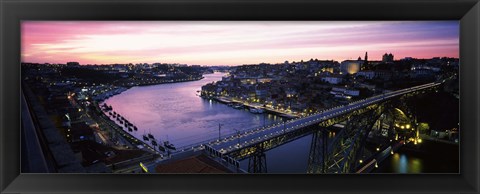 Framed Duoro River, Porto, Portugal Print