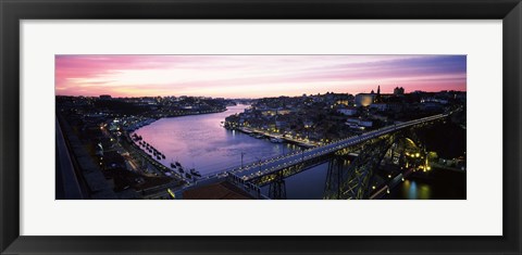 Framed Duoro River, Porto, Portugal Print