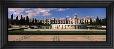 Framed Dos Jeronimos Monastery, Belem, Lisbon, Portugal Print