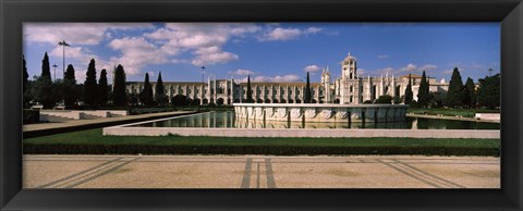 Framed Dos Jeronimos Monastery, Belem, Lisbon, Portugal Print