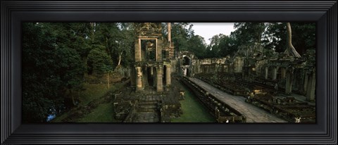 Framed Preah Khan, Angkor, Cambodia Print