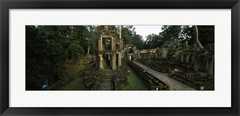 Framed Preah Khan, Angkor, Cambodia Print