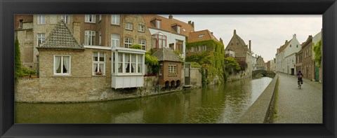 Framed Bruges, West Flanders, Belgium Print