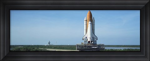 Framed Rollout of Space Shuttle Discovery, NASA Kennedy Space Center, Cape Canaveral, Brevard County, Florida, USA Print
