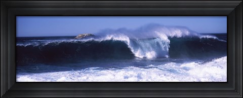 Framed Ocean, Big Sur, California Print