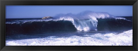 Framed Ocean, Big Sur, California Print