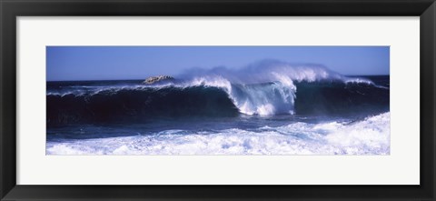 Framed Ocean, Big Sur, California Print