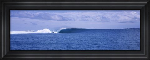 Framed Waves in the sea, Indonesia Print