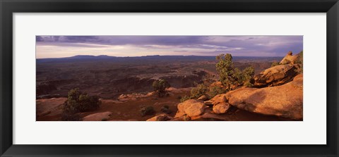 Framed Canyonlands National Park, San Juan County, Utah Print