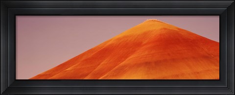 Framed Painted Hills, John Day Fossil Beds National Park, Wheeler County, Oregon Print