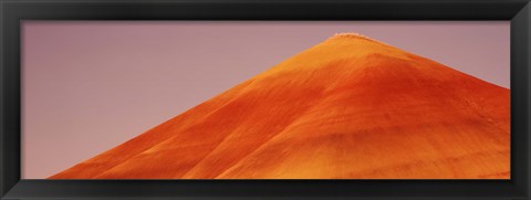 Framed Painted Hills, John Day Fossil Beds National Park, Wheeler County, Oregon Print