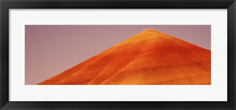 Framed Painted Hills, John Day Fossil Beds National Park, Wheeler County, Oregon Print