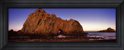 Framed Pfeiffer Beach, Big Sur, California Print