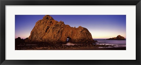 Framed Pfeiffer Beach, Big Sur, California Print