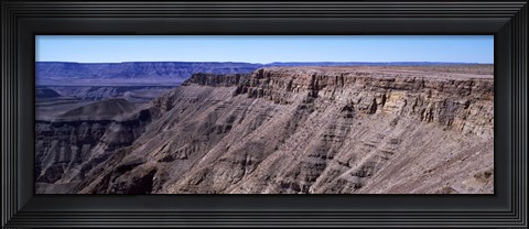 Framed High angle view of a canyon, Fish River Canyon, Namibia Print