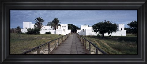 Framed Lodge, Fort Namutoni, Etosha National Park, Kunene Region, Namibia Print