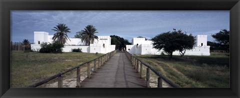 Framed Lodge, Fort Namutoni, Etosha National Park, Kunene Region, Namibia Print