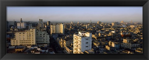 Framed Slyline View of Old Havana, Havana, Cuba Print