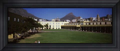 Framed Courtyard of a castle, Castle of Good Hope, Cape Town, Western Cape Province, South Africa Print