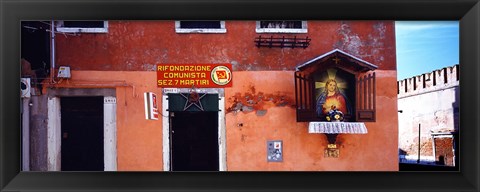 Framed Low angle view of a building, Venice, Veneto, Italy Print