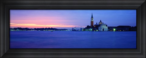Framed Church at the waterfront, Redentore Church, Giudecca, Venice, Veneto, Italy Print