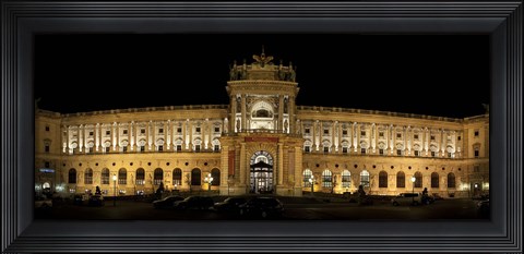 Framed Facade of a palace, The Hofburg Complex, Vienna, Austria Print
