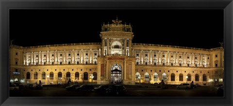 Framed Facade of a palace, The Hofburg Complex, Vienna, Austria Print