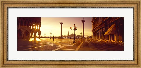 Framed Saint Mark Square, Venice, Italy Print