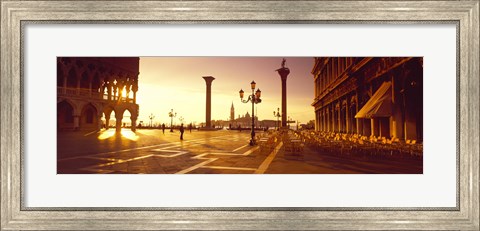 Framed Saint Mark Square, Venice, Italy Print