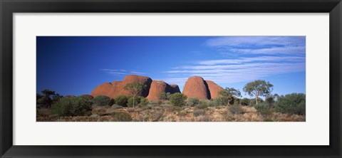 Framed Olgas, Northern Territory, Australia Print