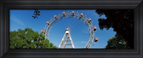 Framed Prater Park Ferris wheel, Vienna, Austria Print