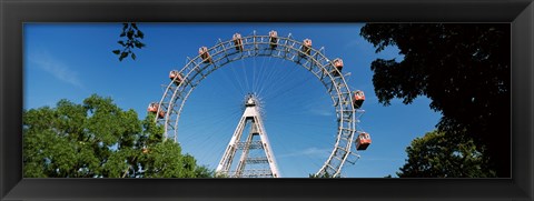 Framed Prater Park Ferris wheel, Vienna, Austria Print
