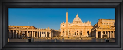 Framed St. Peter&#39;s Basilica, Rome Print