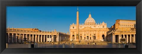 Framed St. Peter&#39;s Basilica, Rome Print