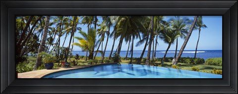 Framed Palm Trees in Maui, Hawaii (horizontal) Print
