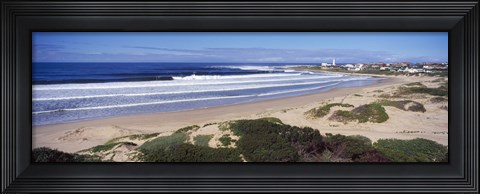 Framed Surf in the sea, Cape St. Francis, Eastern Cape, South Africa Print